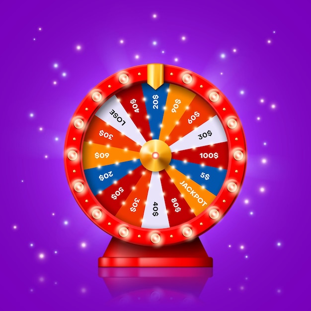 Fortuin wiel spin geluk win spel jackpot roulette