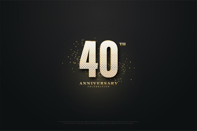 forty Anniversary background