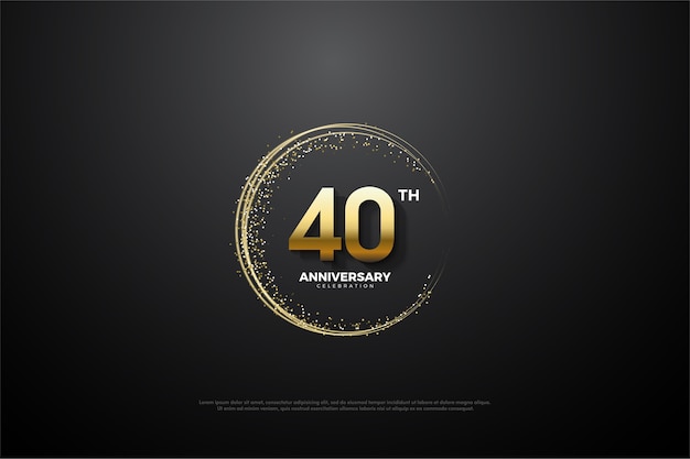 forty Anniversary background