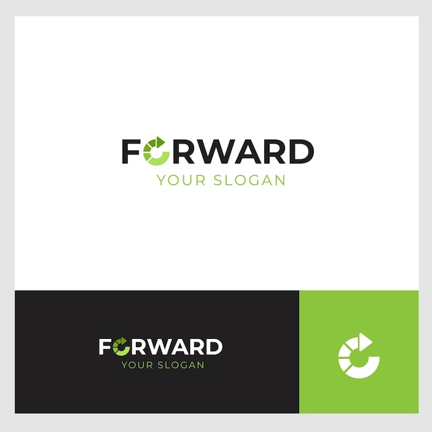 Vector forward logo