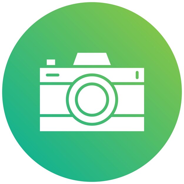 Foto camera Vector Icon Design Illustratie