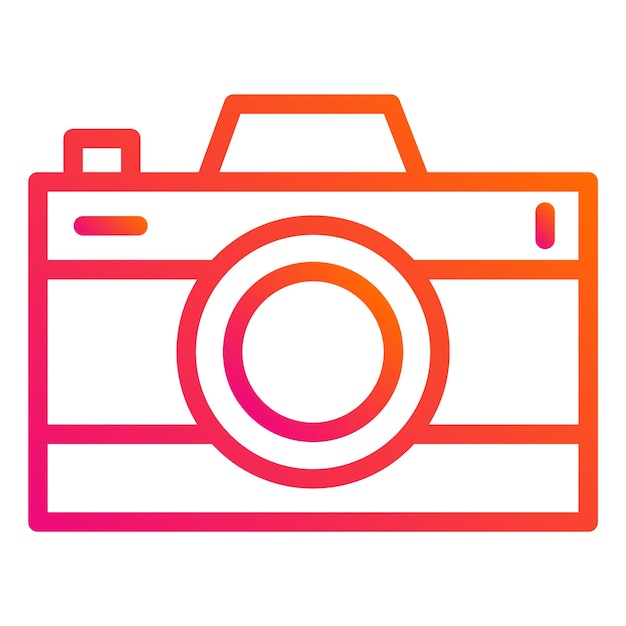 Foto camera Vector Icon Design Illustratie