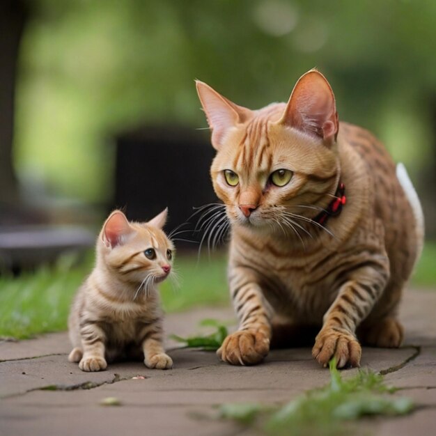 foto's van kattenmeisjes