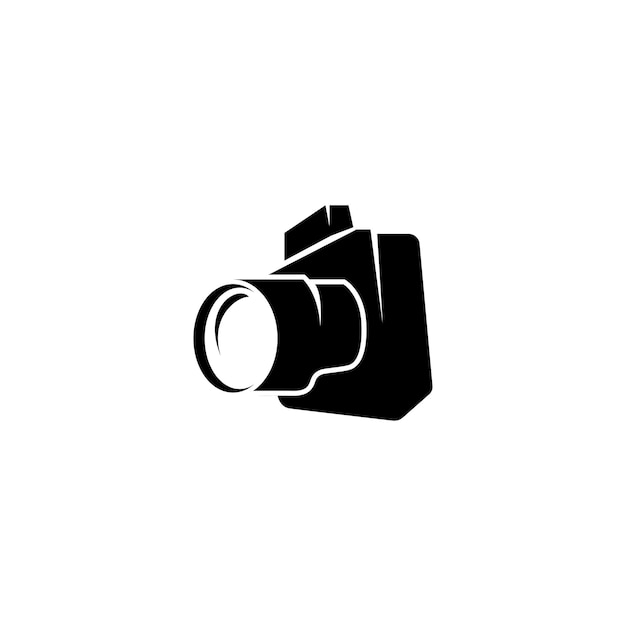 Fotografie camera vector logo ontwerp