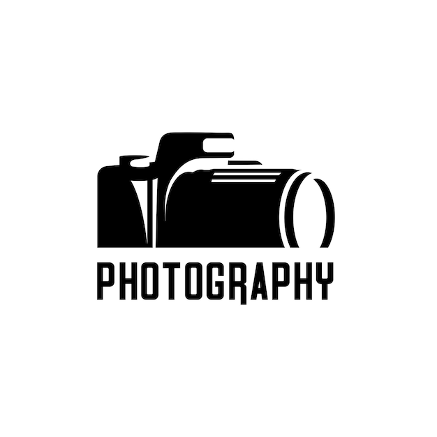 Fotografie logo ontwerp vector camera vector