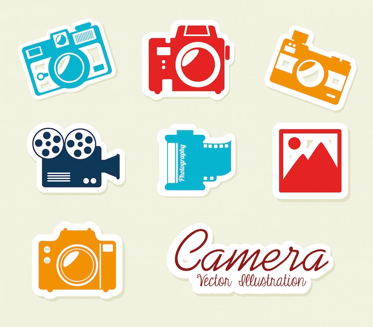 Vector fotografie ontwerp