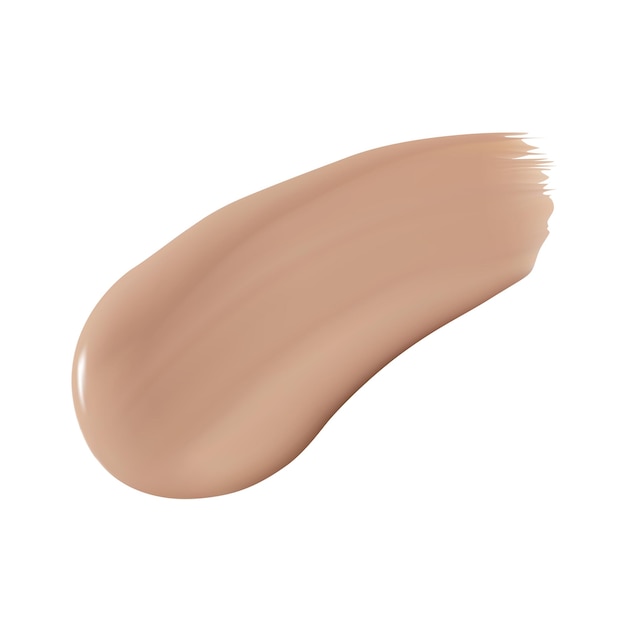 Foundation cream texture liquid cosmetic smear Cosmetic base stroke Facial blush tone