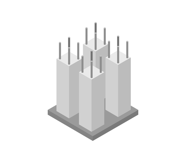 Foundation isometric