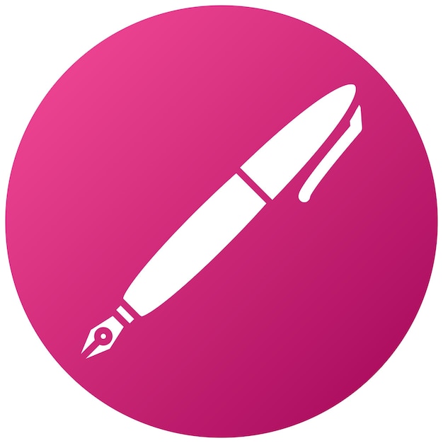 Fountain Pen Icon Style