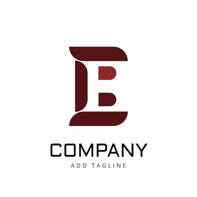 Four colorful B logos for different companies