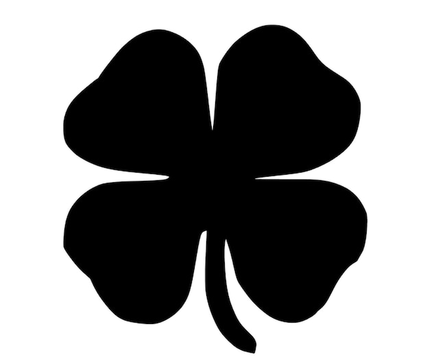 Four leaf clover vector