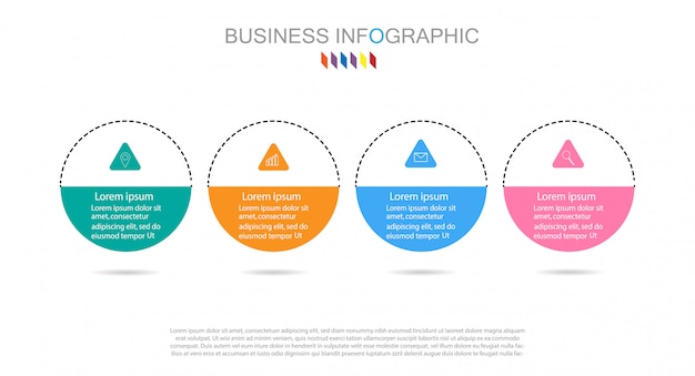 Four Options Plan Slide Template