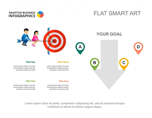 Four Points Goal Slide Template