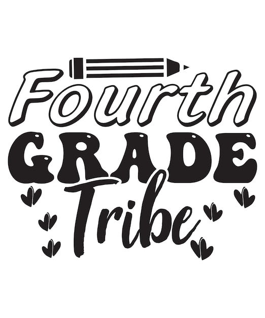 Vector fourth grade tribe