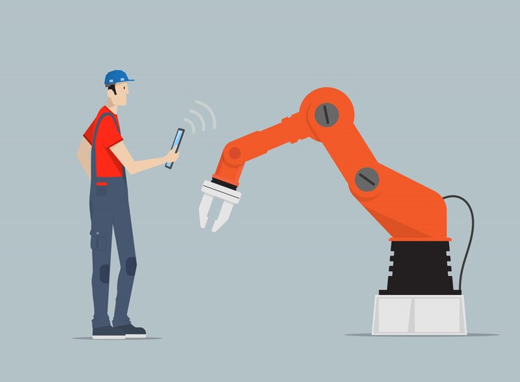 Vector the fourth industrial revolution.