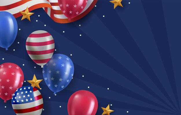 Fourth of July Independence Day Background