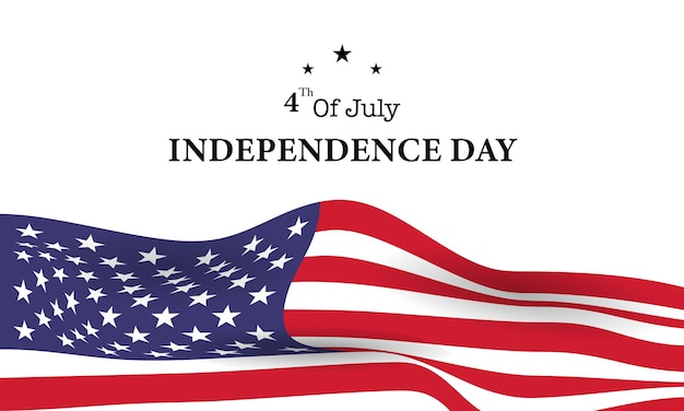 Fourth of July Independence Day Vector illustration design