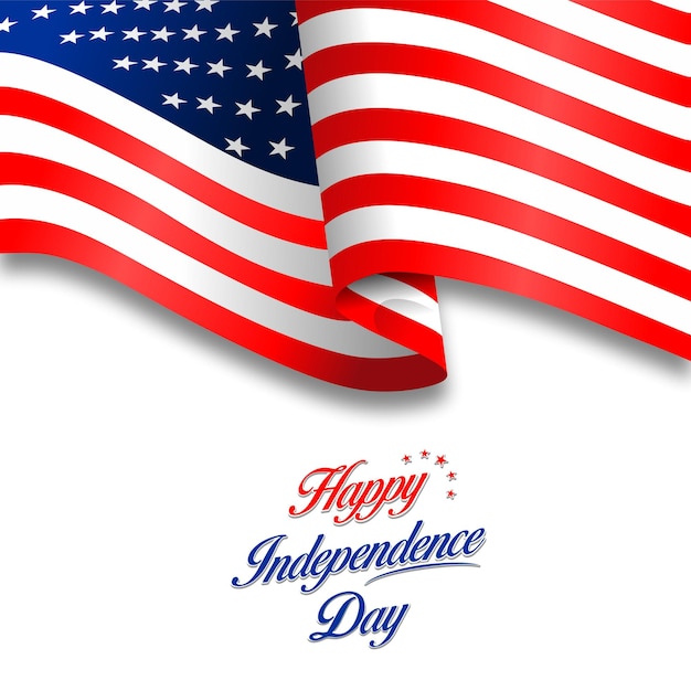 Fourth of July Independence Day Vector illustration