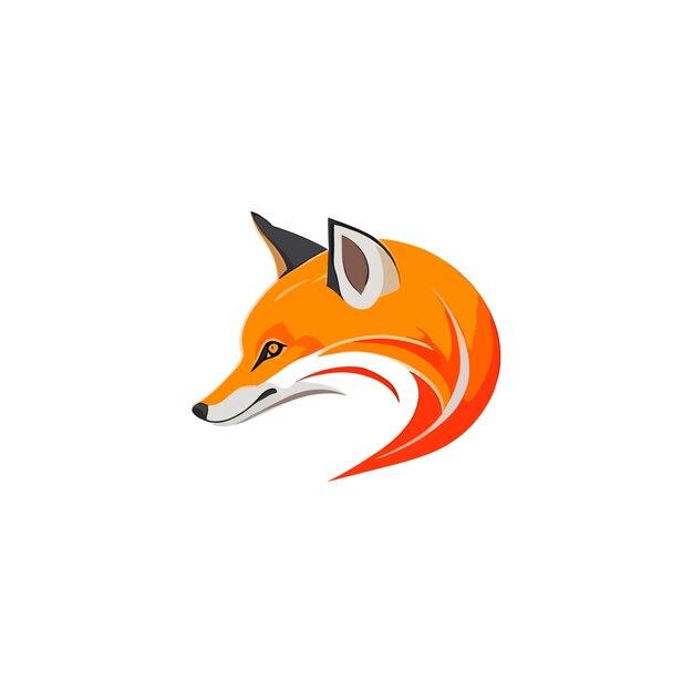 Vettore logo della fox esport