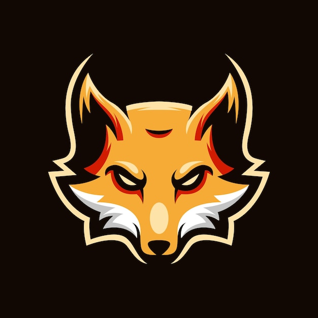 Vettore logo fox esports