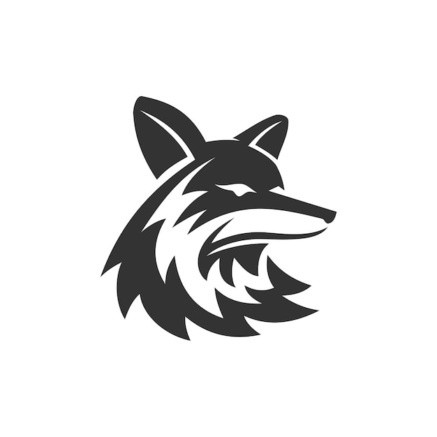 Fox Head Icon Illustration Brand Identity