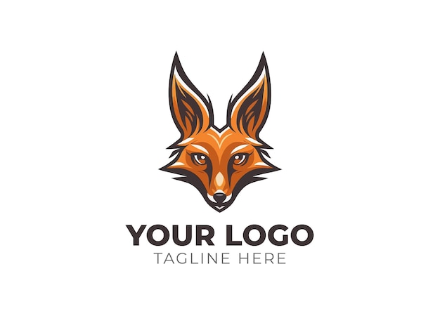 Fox Head Logo Vector voor een slim en wendbaar merk