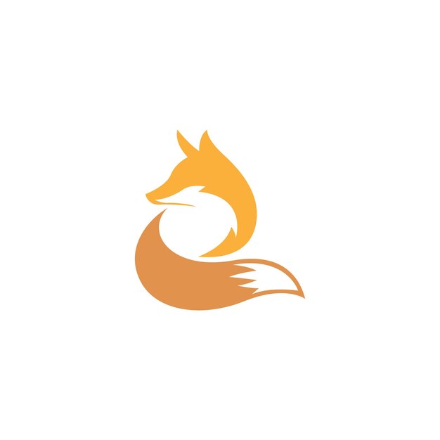 Fox icon logo design