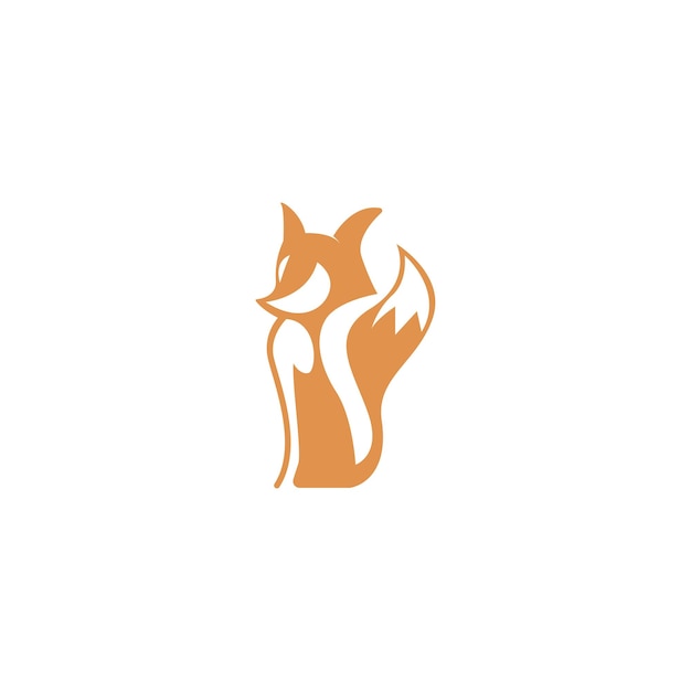 Premium Vector | Fox icon logo design