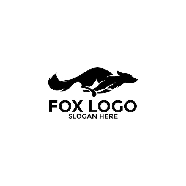 Fox logo icoon vector uniek fox logo afbeelding ontwerp