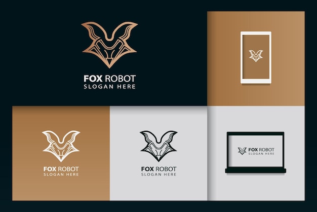 Fox logo ideas and business branding designs inspiration