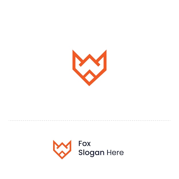 Fox logo ontwerp