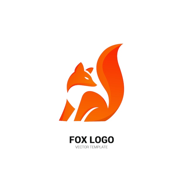 Fox logo template