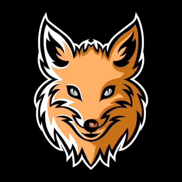 Logo della mascotte fox