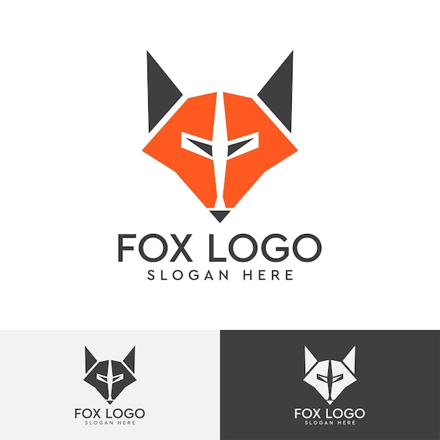 Fox Modern Logo Template