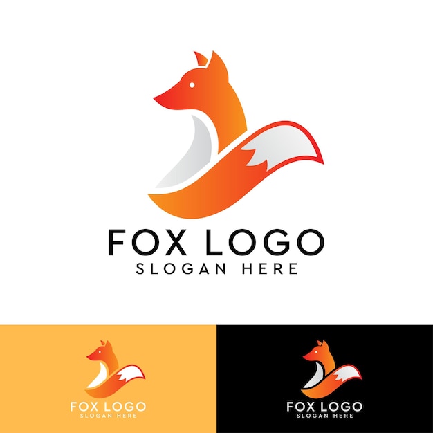 Fox Modern Logo Template