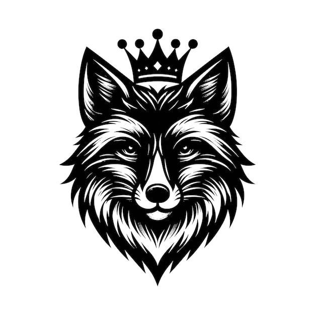 Vector fox vector logo eenvoudig en sterk ontwerp voor een bewonderenswaardige merkidentiteit