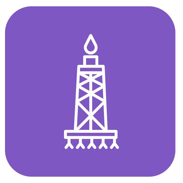 Vector fracking vector illustration