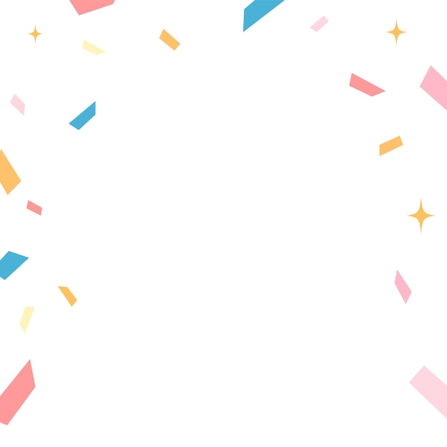 Vector frame for celebration and party