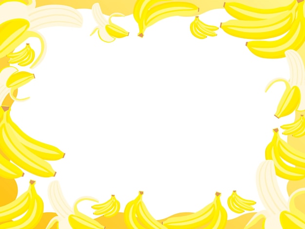 A Frame illustration of banana