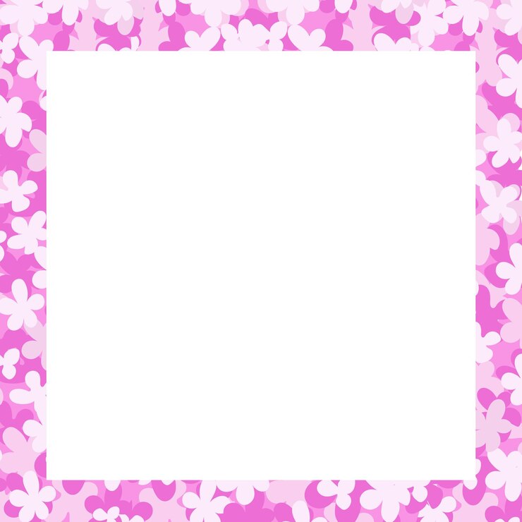 Vector the frame is in a floral frame a page with empty space and colors in the background