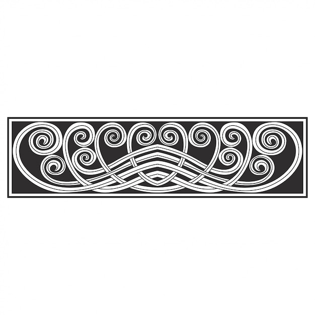 Cornice ornato illustrazione ornamento