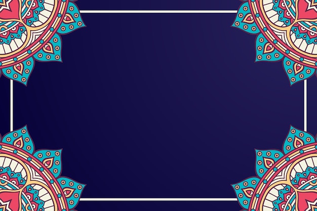 A frame with a pattern of the word ornament on it