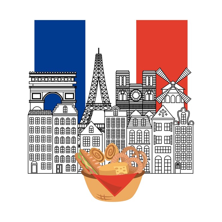 Vector フランスの建物