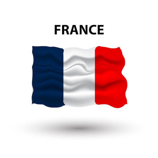 Francia disegno della bandierina