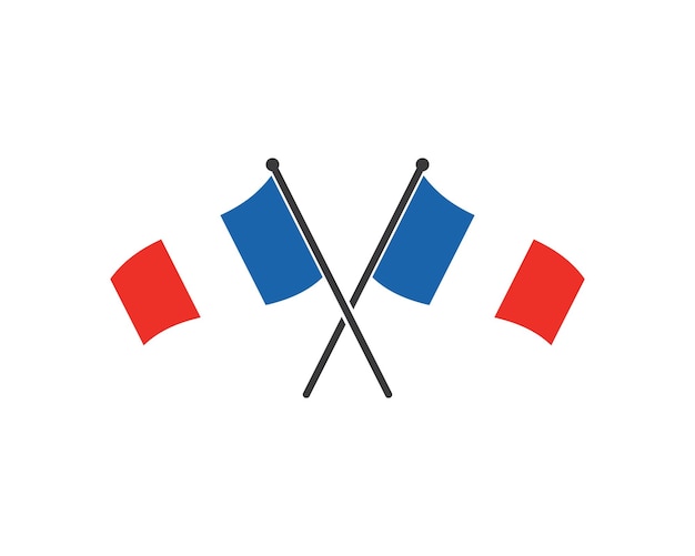 France flag vector illustration design