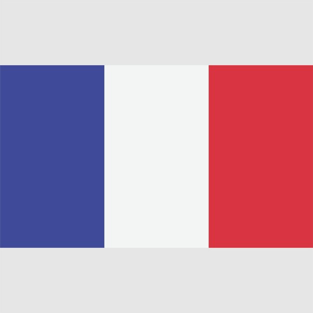 France flag vector and jpg file