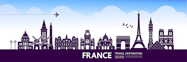 France travel destination.