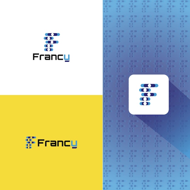 Francy-logo-ontwerp - F-letterlogo