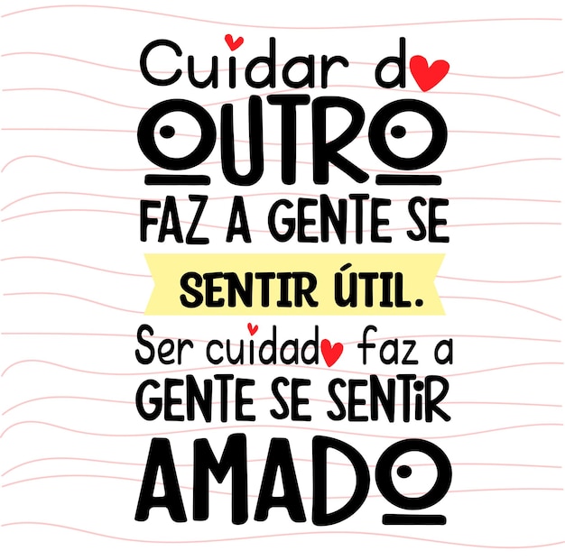 Frase motivacional de simples edição