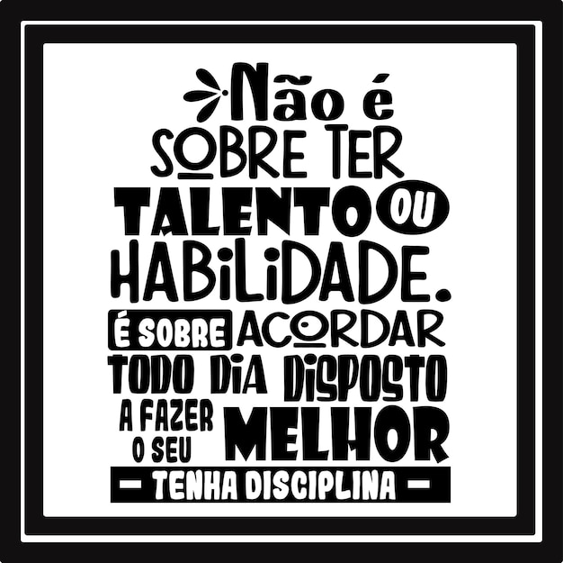 frase para quadro motiverend